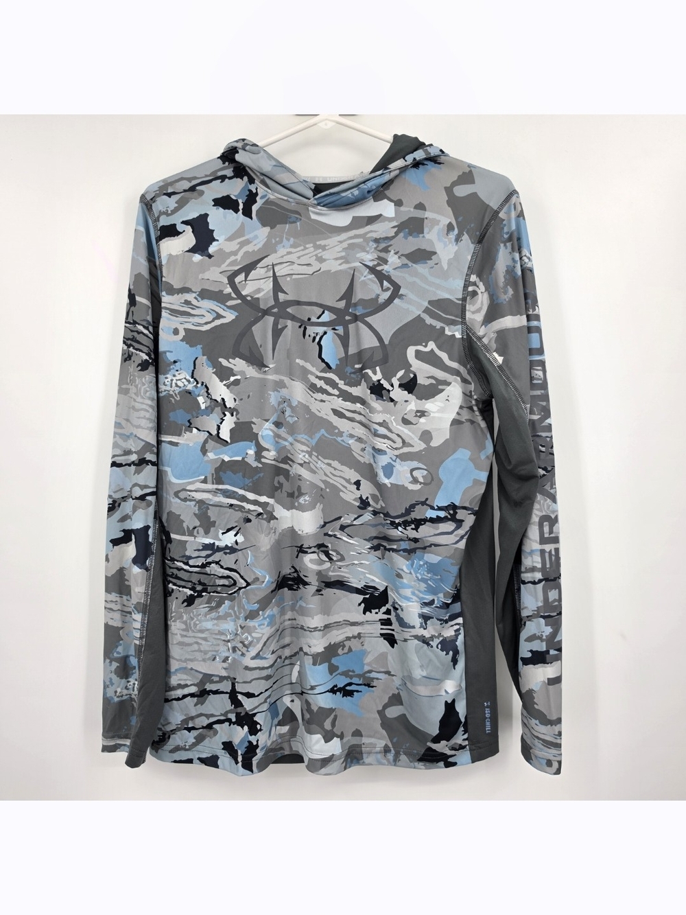Under Armour Mens Iso Chill Shorebreak Camo Hoodie Lot Small 3 Shirts Multicolor - Picture 4 of 6